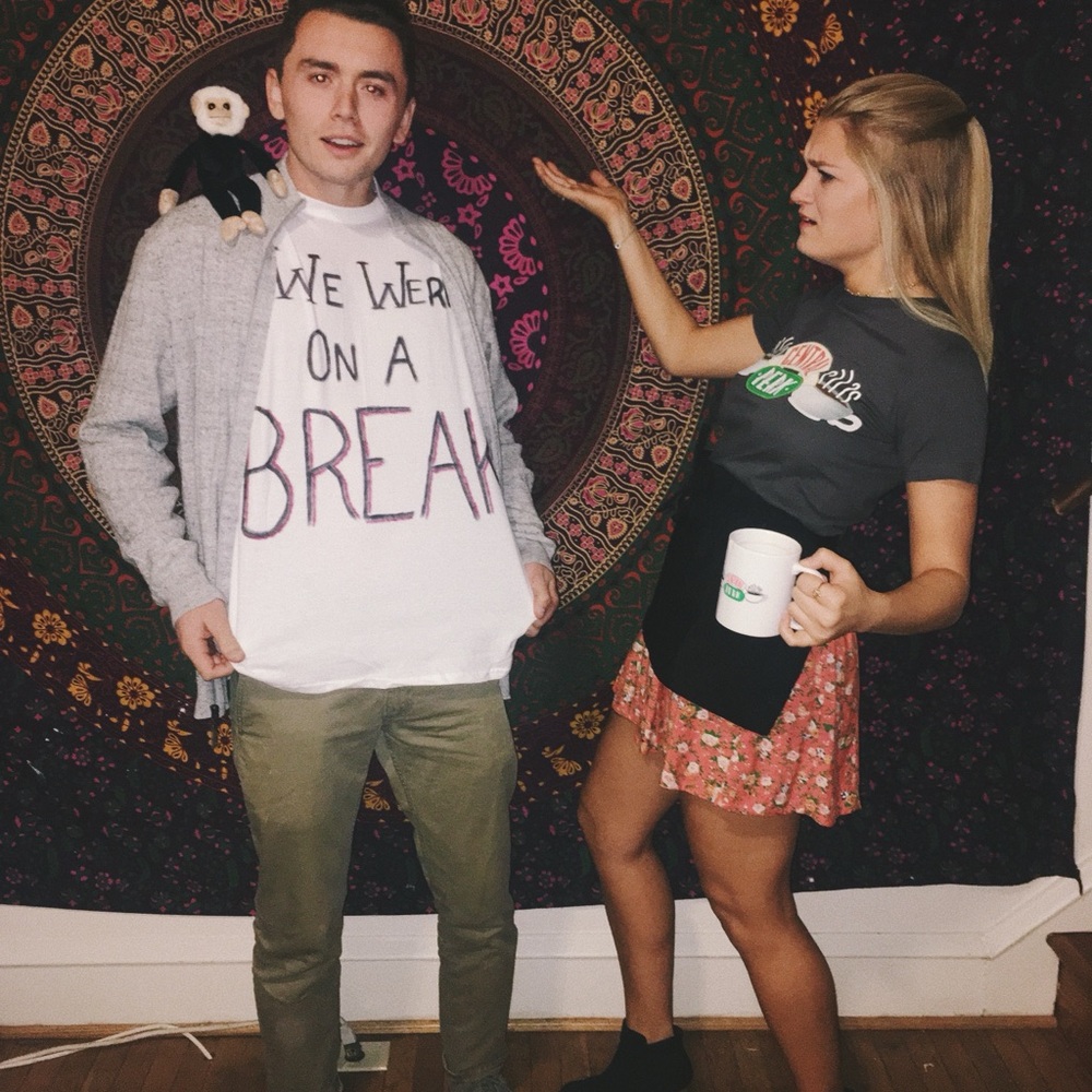 Ross & Rachel Friends Halloween Costume